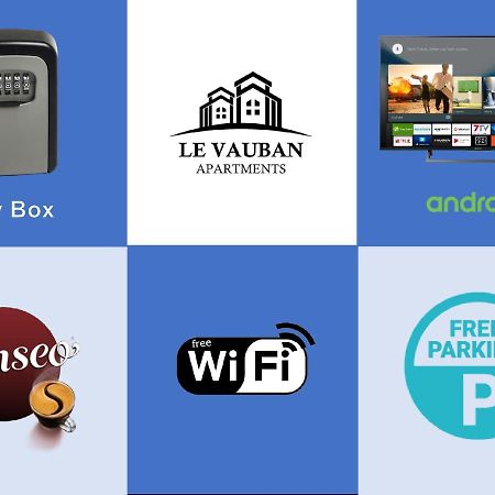 Le Thannois - Appartement 2 Chambres, Salon, Cuisine Equipee, Parking Et Wifi Gratuit Mulhouse Exteriör bild