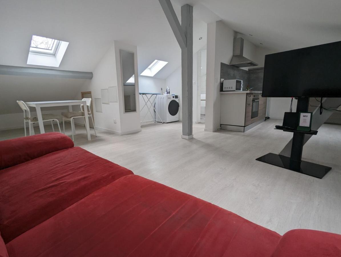 Le Thannois - Appartement 2 Chambres, Salon, Cuisine Equipee, Parking Et Wifi Gratuit Mulhouse Exteriör bild